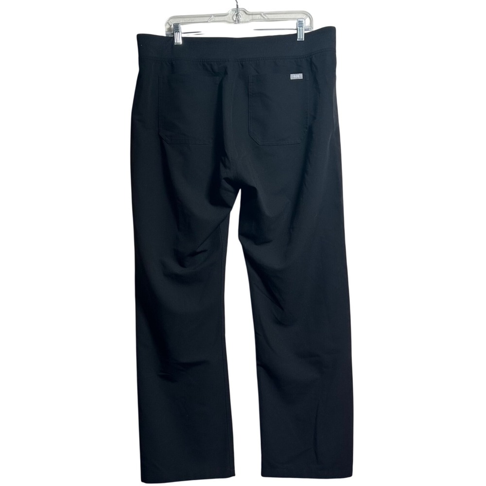 FIGS Livingston Scrub Pants Mens XL Black Technical Collection Drawstring - Picture 4 of 6